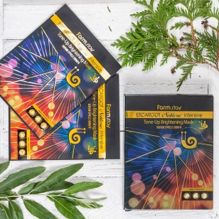 FarmStay Escargot Noblesse Intensive Tone-up Brightening Mask