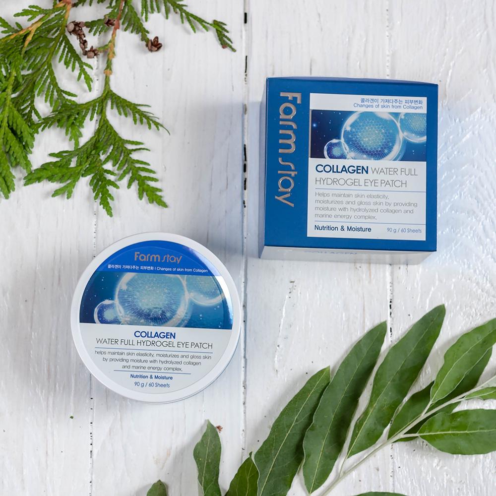 FarmStay Сollagen water full hydrogel eye patch
