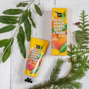 FarmStay Real Peach Hand & Body Cream