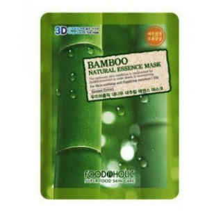 FoodAHolic 3D Shape Natural Essence Mask Bamboo (Бамбук) 