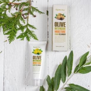 FarmStay Olive Intensive Moisture foam cleanser