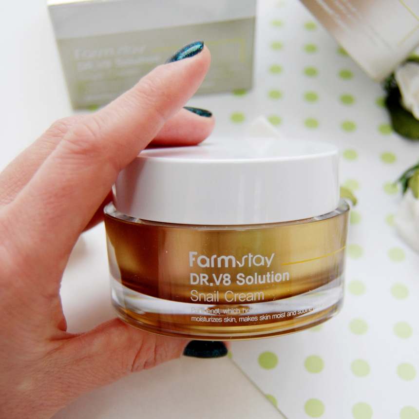 FarmStay DR. V8 Solution Snail Cream