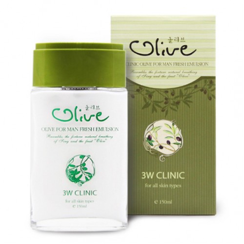 3W Clinic Olive for men Fresh emulsion