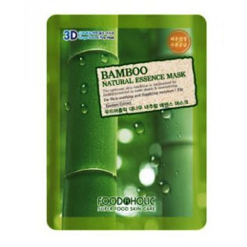 FoodAHolic 3D Shape Natural Essence Mask Bamboo (Бамбук) 