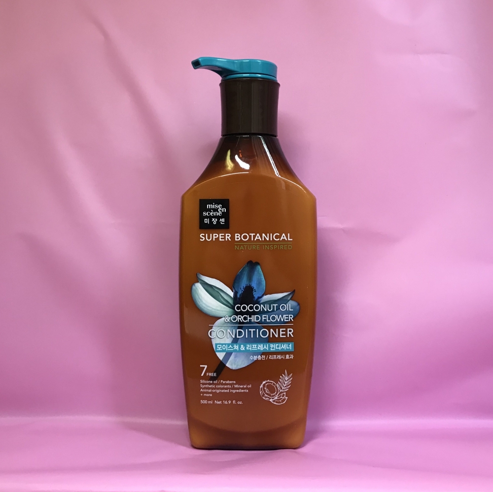 Mise en scene Super Botanical coconut oil & orchid flower conditioner