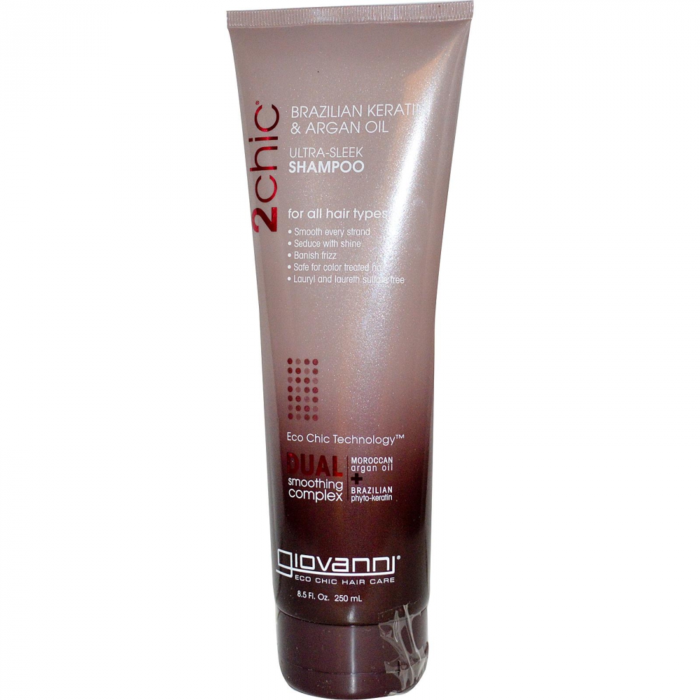 Giovanni Shampoo Brazilian Keratin & Argan Oil